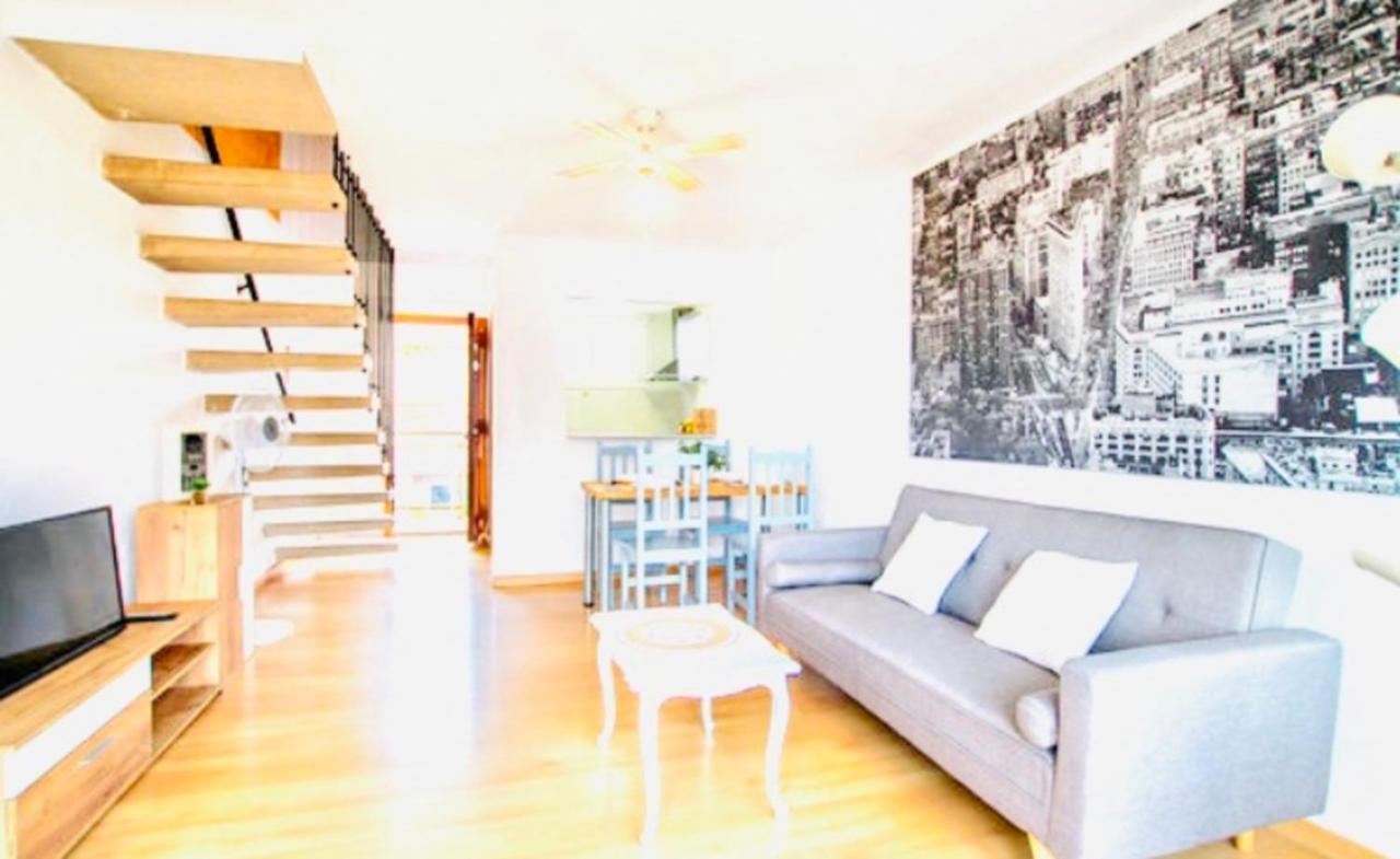 Apartamento En La Playa Con Terraza Apartment Coma-ruga Bagian luar foto