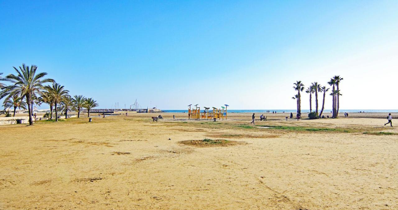 Apartamento En La Playa Con Terraza Apartment Coma-ruga Bagian luar foto